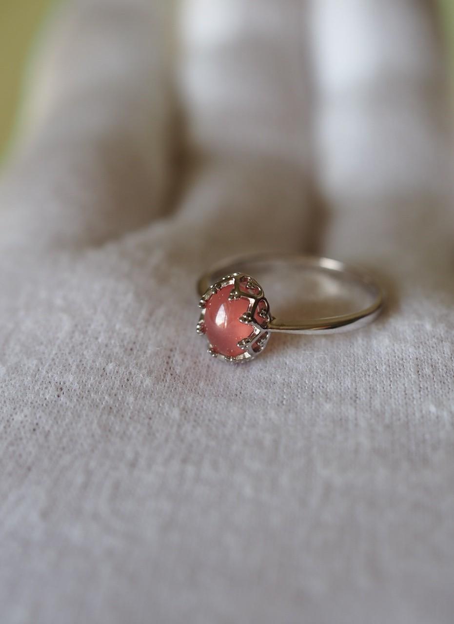 3択 S925wgプリンセスリング(固定サイズ)1枚目の画像